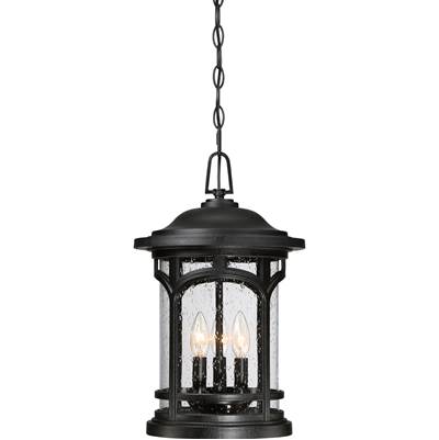 Quoizel Marblehead Outdoor Pendant in Mystic Black
