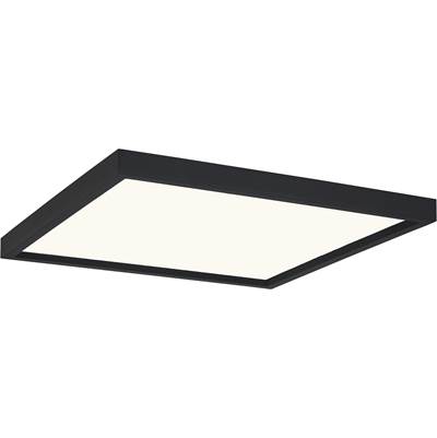 Quoizel Outskirts Flush Mount in Earth Black