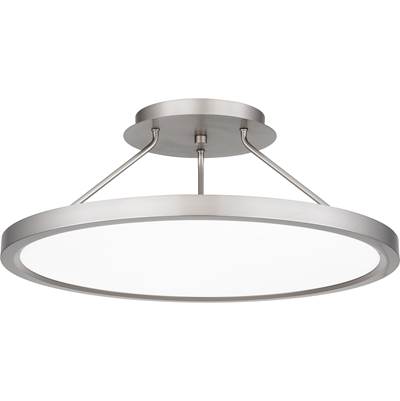 Quoizel Outskirts Semi-Flush - LED in Brushed Nickel