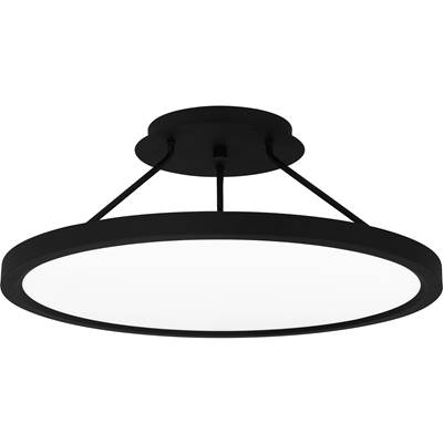 Quoizel Outskirts Semi-Flush - LED in Earth Black