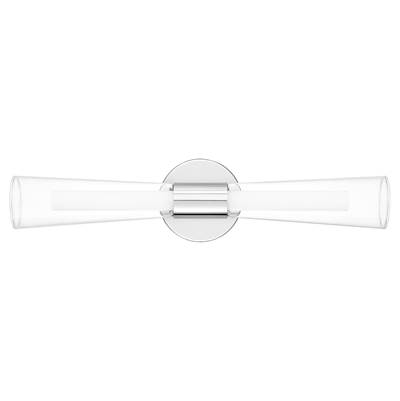 Quoizel Amara Bathroom Light in Polished Chrome