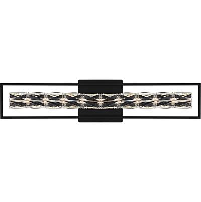 Quoizel Dazzle Bathroom Light in Matte Black