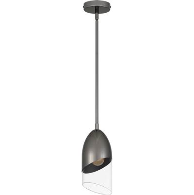 Quoizel Haynes Mini Pendant - 1-Light in Black Chrome