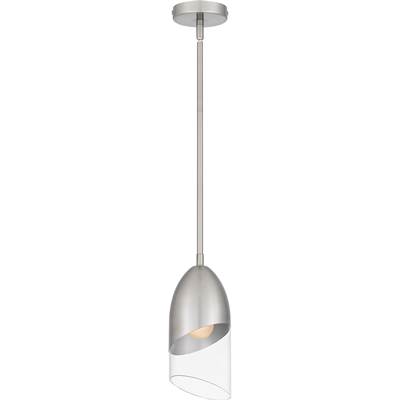 Quoizel Haynes Mini Pendant - 1-Light in Brushed Nickel