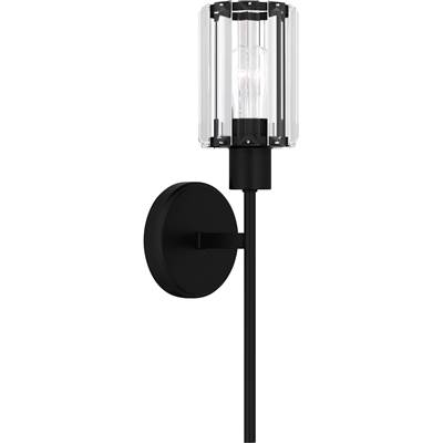 Quoizel Isla Wall Sconce - 1-Light in Matte Black