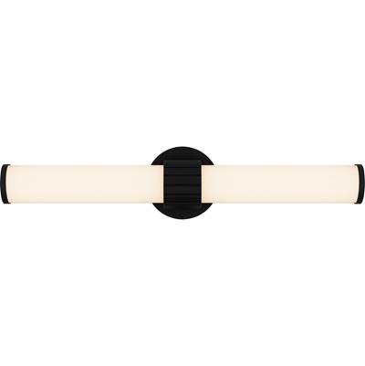 Quoizel Kaye Bathroom Light in Matte Black