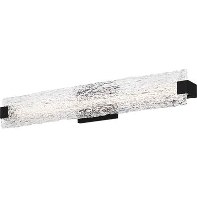 Quoizel Winter 1-Light Wall Torchier in Matte Black