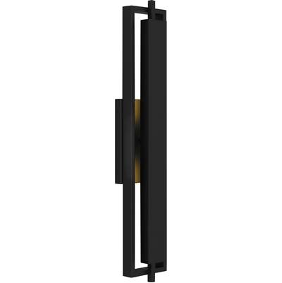 Quoizel Pointsett Outdoor Lantern in Matte Black