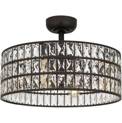 Quoizel 4-Light Ceiling Fan in Western Bronze