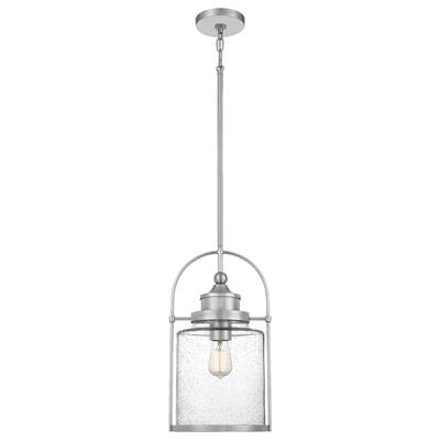 Quoizel Payson 1-Light Mini Pendant in Brushed Nickel