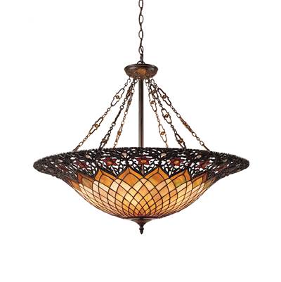 Quoizel Adriana Pendant - 32" Diameter in Vintage Bronze