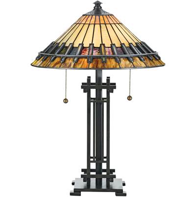 Quoizel Chastain 1 Light Resin Table Lamp