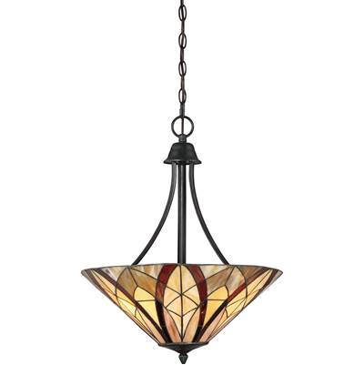 Quoizel Victory Pendant in Valiant Bronze