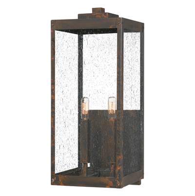 Quoizel Westover Outdoor Wall Lantern - 2-Light in Industrial Bronze