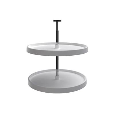 Rev-A-Shelf Value Line 24" Full Circle 2-Shelf Lazy Susan - Base Cabinet