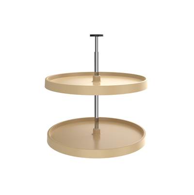 Rev-A-Shelf Value Line 24" Full Circle 2-Shelf Lazy Susan - Base Cabinet
