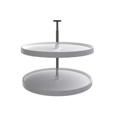 Rev-A-Shelf Value Line 28" Full Circle 2-Shelf Lazy Susan - Base Cabinet