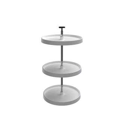 Rev-A-Shelf Value Line 20" Full Circle 3-Shelf Lazy Susan - 33" to 36" H Corner Wall Cabinet