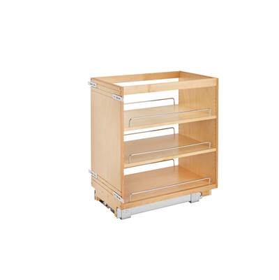 Rev-A-Shelf Wood Classics Base Cabinet Pull-Out Organizer for 14" Cabinet in Maple