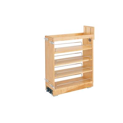 Rev-A-Shelf Wood Classics Vanity Cabinet Pull-Out Organizer for 8" Cabinet in Maple