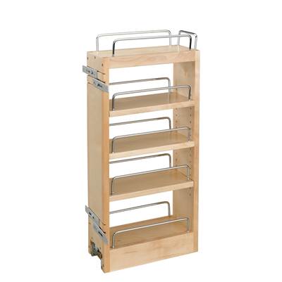 Rev-A-Shelf Wood Pull Out Organizer for Ornamental Range Hoods