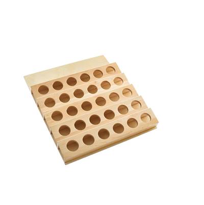Rev-A-Shelf Wood Classics K-Cup Drawer Insert Organizer in Maple Wood