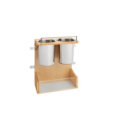 Rev-A-Shelf Wood Classics Door-Mount Vanity Organizer - 15" in Maple