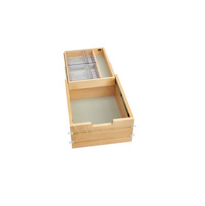 Rev-A-Shelf Wood Classics Two-Tier Drawer Organizer - 18"