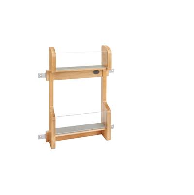 Rev-A-Shelf Wood Classics Door Storage Rack - 15"