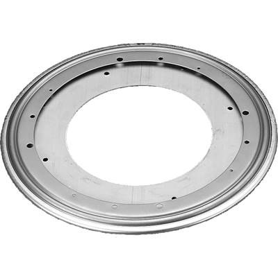 Rev-A-Shelf Wood Classics 10" D-Shape Swivel Bearing in Steel