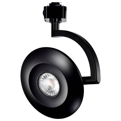 Satco Orb Track Head - 12W - 3-Color Tunable - 24° in Black