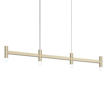 Sonneman Systema Staccato Linear Pendant - 4-Light - 20'' Cord/Cable