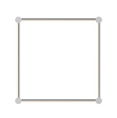 Sonneman Purolinear 360 24'' Square LED Wall Bar