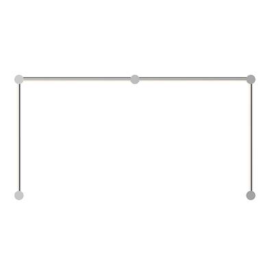 Sonneman Purolinear 360 24'' Double N LED Wall Bar