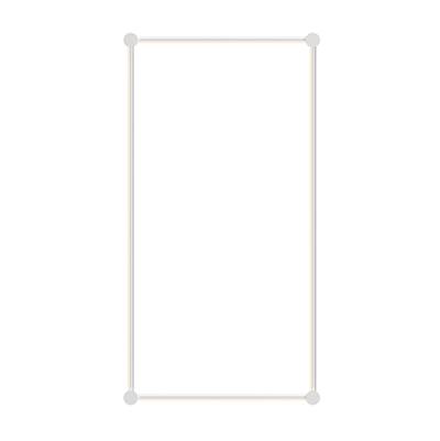 Sonneman Purolinear 360 Rectangle Wall Bar - 24''/48'' - LED