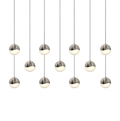 Sonneman Grapes 11-Light Rectangle LED Pendant - Small