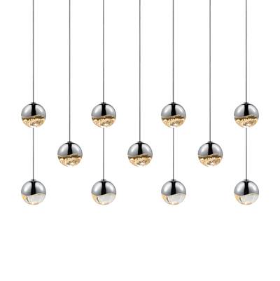 Sonneman Grapes 11-Light Rectangle LED Pendant - Small