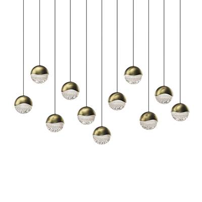 Sonneman Grapes 11-Light Rectangle LED Pendant - Large