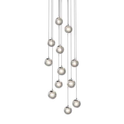 Sonneman Champagne Bubbles 12-Light Round Pendant