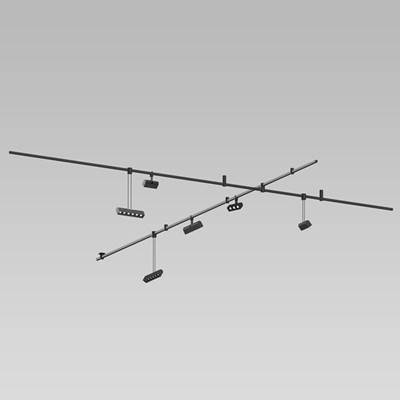 Sonneman Suspenders Freeform Surface Mount - 2-Bar with 3-Cell and 6-Cell Luminaires