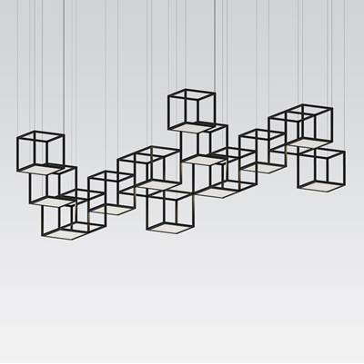 Sonneman Cubix Pendant - 12-Light LED