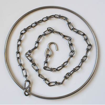 Speakman Stainless Steel Chain, S-Hook, and Ring Kit