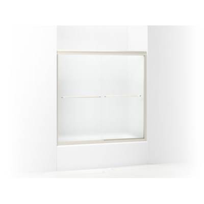 Sterling Plumbing Finesse™ Frameless Sliding Bath Door - 54-5/8" to 59-5/8" W x 57-3/4" H