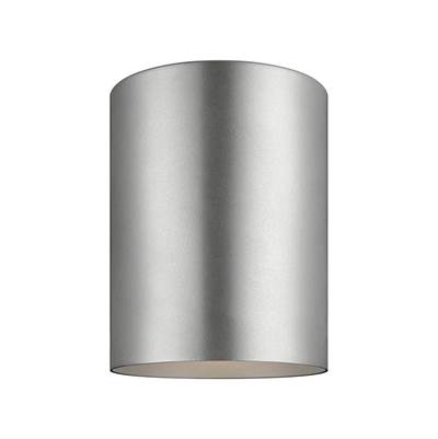 Visual Comfort Studio Outdoor Cylinders Small LED Ceiling Flush Mount