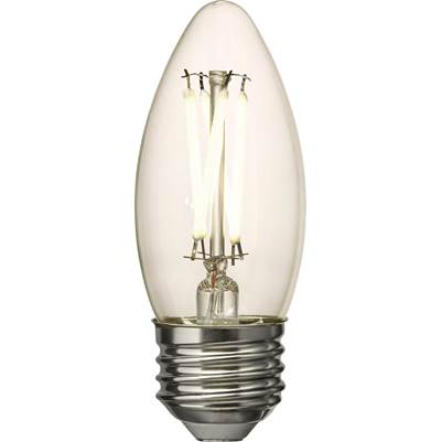 Visual Comfort Studio Collection Branded Lamps LED Bulb - 5W - B11 - 2700K in Clear
