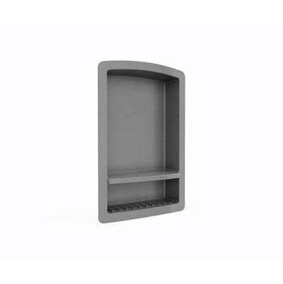 Swan RS-2215 Recessed Shelf in Ash Gray