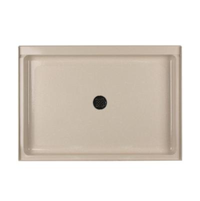 Swan Swanstone 34" x 48" Alcove Shower Base - Center Drain in Glacier