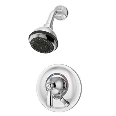 Symmons Allura Shower Trim - Single Handle 3-Spray - 1.5 GPM in Polished Chrome