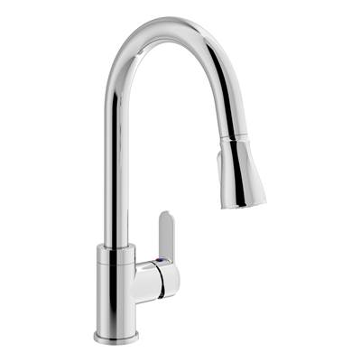 Symmons Identity Single-Handle Pull-Down Kitchen Faucet - High Arc Spout - 1.5 GPM in Polished Chrome
