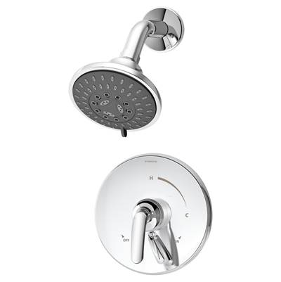 Symmons Elm Single Handle 5-Spray Shower Trim - 1.5 GPM in Polished Chrome